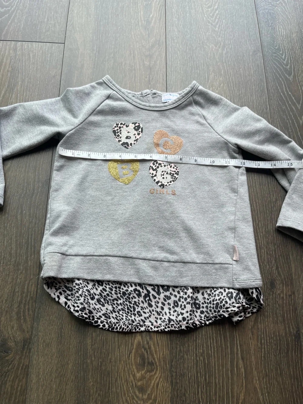 BCBGirls Layered Sweatshirt